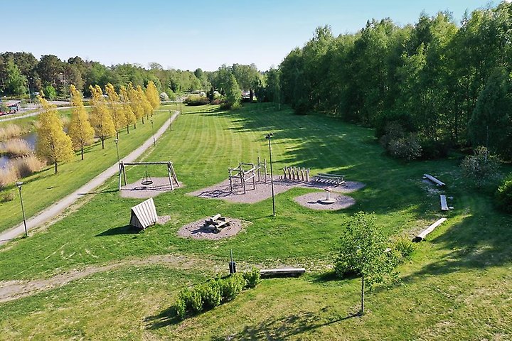 Bild på lekplatsen Svampparken